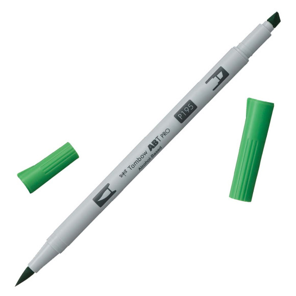 טוש אלכוהולי טומבו - Tombow P195 - Light Green