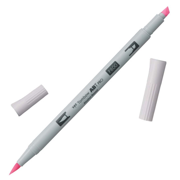 טוש אלכוהולי טומבו - Tombow P800 - Pale Pink