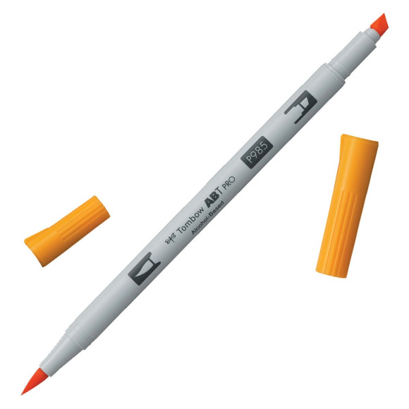 טוש אלכוהולי טומבו - Tombow P985 - Chrome Yellow