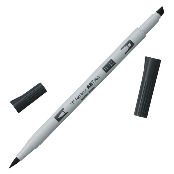 טוש אלכוהולי טומבו - Tombow PN35 - Cool Gray 12
