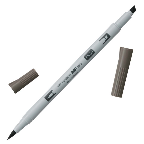טוש אלכוהולי טומבו - Tombow PN69 - Warm Gray 4