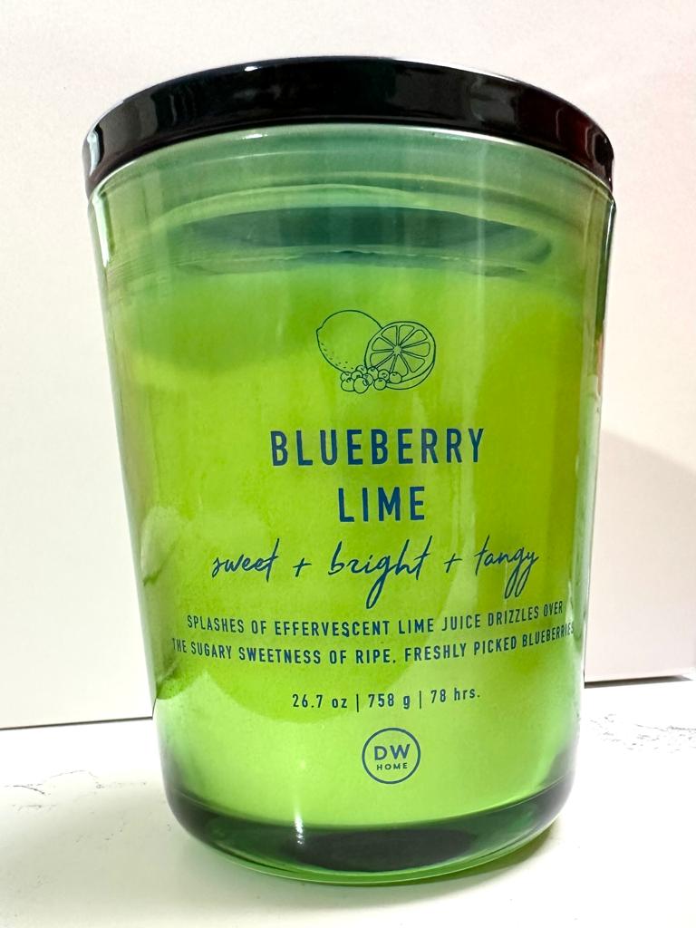 נר ריחני - Blueberry Lime