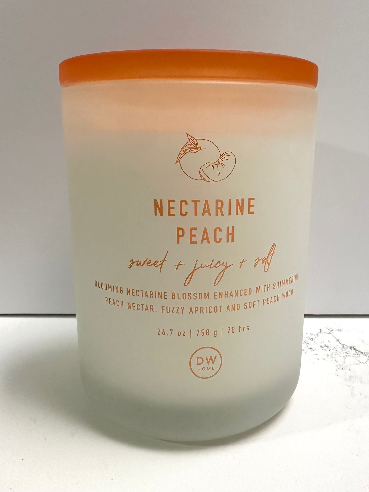 נר ריחני - Nectarine Peach